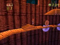 une photo d'Ã©cran de Pandemonium sur Sony Playstation